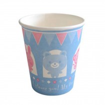 Animal Pattern Party Cup Beverages Paper Cup Disposable Paper Cup 60PCS, C