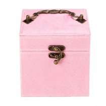 Women's Suede Ring / Earring Holder Jewelry Box Jewelry Storage, C