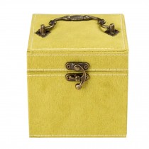 Women's Suede Jewelry Box Ring / Earring Holder Jewelry Storage , E