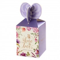 100PCS Lovely Small Paper Gift Box For Party/Game/Wedding (8*6*6 CM), Purple