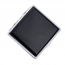 Metal Modern Cigarette Case Box Functional Case,Black
