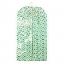 3 PCS Fashion Garment Bags Clothing Dustproof Bag Set Clothes Dust Cover Green