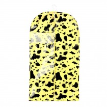 3 PCS Fashion Garment Bags Clothing Dustproof Bag Set Clothes Dust Cover Yellow