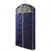 Fashion Garment Bag Clothing Dustproof Bags 3D Suit Cover Buggy Bags Navy