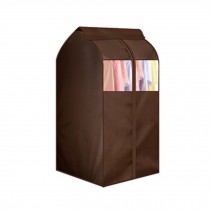 Practical Garment Cover Bag Organizer Dustproof Storage Bag,brown