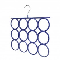 Fashionable Scarves/Ties/Belts Rack/Hanger, Blue, 35.5*35.5CM