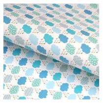 10Pcs 29x21 Inch Creative Pattern Gift Wrapping Paper Book Packaging Paper, No.3