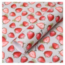 29x20 Inch 10Pcs Lovely Gift Wrapping Paper Book Packaging Paper, Strawberry