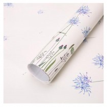 29x20 Inch 10Pcs Lovely Gift Wrapping Paper Book Packaging Paper, Blue Dandelion