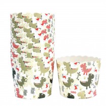 150PCS Lovely Baking Paper Cups Cake Cup Cupcakes Cases, Dinosaur Pattern