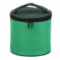 Circular Fashion Lunch Bag With Zipper and Handle Green