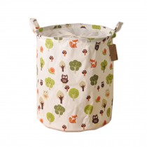 Foldable Practical Toys Clothes Basket Storage Bag #5