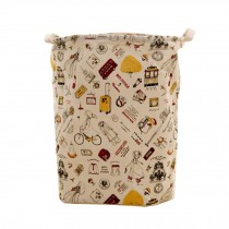 Foldable Practical Toys Clothes Basket Storage Bag #10