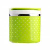 0.8L All-in-One Stainless Steel Sealed Bento Box Lunch Box,Green