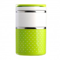 1.2L All-in-One Stainless Steel Sealed Bento Box Lunch Box,Green