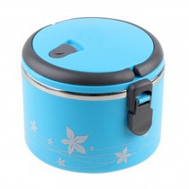 1.0L All-in-One Stainless Steel Sealed Bento Box Lunch Box,Blue