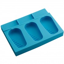 Silicone Ice Cube Tray Chocolate Candy Jelly Ice Tray Mold Party Maker, Blue