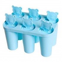 Cute Practical Ice Cube Tray Jelly Tray Mold for Summer, Blue
