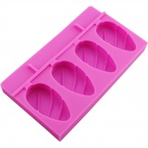 Cute Creative Ice Cube Tray Jelly Tray Mold for Summer, Rose red