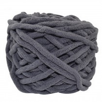 Sets Of 4 Premium Soft  Yarn Baby Blanket Yarn Scarf Yarn, Dark Gray
