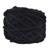Sets Of 4 Premium Soft  Yarn Baby Blanket Yarn Scarf Yarn, Black