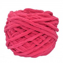 Sets Of 4 Premium Soft  Yarn Baby Blanket Yarn Scarf Yarn, Rose Red
