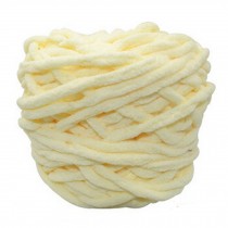 Sets Of 4 Premium Soft  Yarn Baby Blanket Yarn Scarf Yarn, Cream