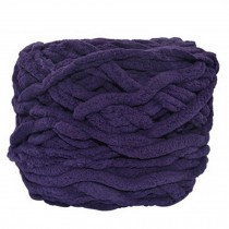 Sets Of 4 Premium Soft  Yarn Baby Blanket Yarn Scarf Yarn, Deep Purple