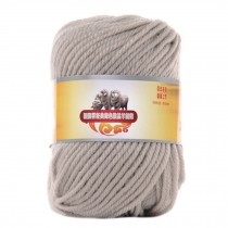 Luxury 100% Soft Lambswool Yarn Thick Quick Yarn Premium Soft Yarn, Beige