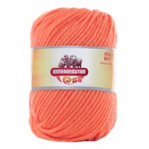 Luxury 100% Soft Lambswool Yarn Thick Quick Yarn Premium Soft Yarn, Red Light