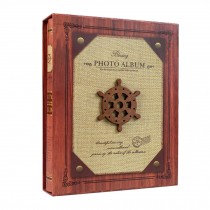 Classic Insert Type Photo/Picture Albums box-packed Photograph Book Wooden Helm