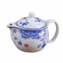 Ceramic Tea Kettle Stylish Teapot With Tea Infuser To Brew Loose Leaf Tea