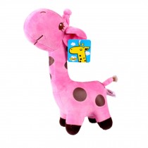 Plush Doll for Kids Lovely Giraffe Plush Toys 14.9" H Pink