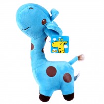 Plush Doll for Kids Lovely Giraffe Plush Toys 14.9" H Blue
