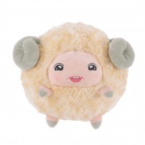Plush Doll for Kids Lovely Baby Sheep Alpaca Plush Toys Pillow 8.6" H Yellow
