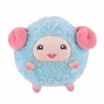 Plush Doll for Kids Lovely Baby Sheep Alpaca Plush Toys Pillow 8.6" H Blue