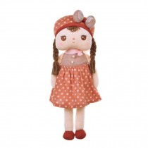 Pretty Rag Doll for Kids Plush Toys Angela Rag Doll 15.7" H Red Dress