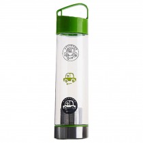 Water Bottle Sport Leak Proof Twisting Lid Bottle Green(23*6.8cm)