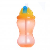 355ml 12 oz Portable Water Bottle Bottles for Kids (Over 12 months)  - Orange