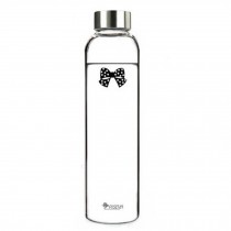 550 ML High-quality Glass Water Bottle Water Container,Bowknot