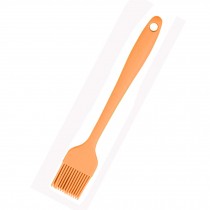 Set Of 2, Silicone Basting & Pastry Brush, Orange