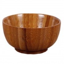 Bamboo Wooden Rice/Soup Bowl For Children Brown(6*11CM)