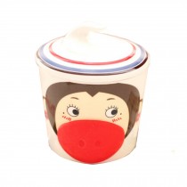 Juice Coffee Cartoon Monkey Cup Children Favorite Funny Mug 3D Design