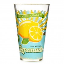Fruit Juice Glass Printing Cup ,Glass Of Cold Water  Lemon
