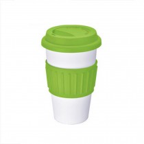 Ceramic cup mug lid couple cups double-insulated