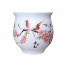 Set of 2 Chinese Ceramic Tea Cups Archaistic Kungfu Teacup Coffee Cup Beer Mug Tasse M