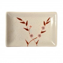 Rectangle Ceramic Dinner Plate Creative Japanese Sushi Plate, No.8