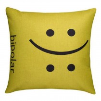 Sofa Home Decor Features/Cushion Square Decorative Cotton Linen18" X 18" /Comfortable Throw Pillow /