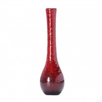 Creative Small Vase Chinese Vase Decor Vase For Home/Office, Red