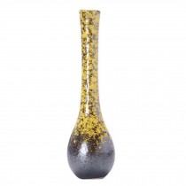 Creative Small Vase Chinese Vase Decor Vase For Home/Office, Yellow